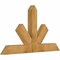 Ekena Millwork Saratoga Rough Sawn Timber Gable Bracket, Western Red Cedar, 60"W x 35"H x 4"D x 6"F, 14/12 Pitch GBW060X35X0406SAR00RWR - alternate 4